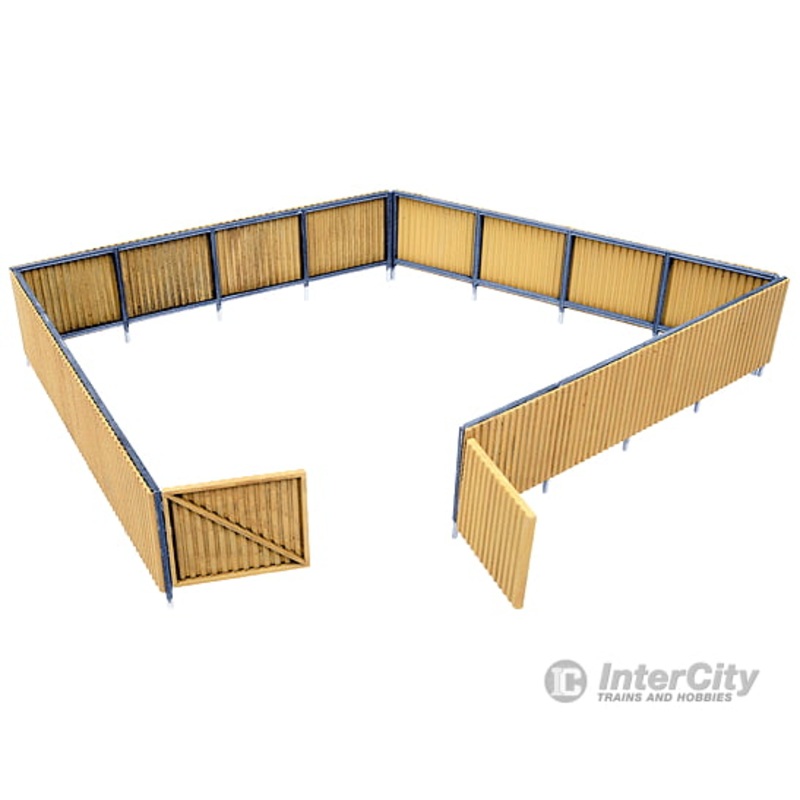 Walthers Cornerstone 3632 Corrugated Fence — Kit – Scale Feet: 240′ 73.2m; Height: 1-1/4″ 3.1cm