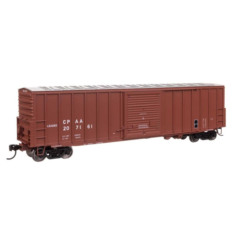 Walthers HO 46036 50′ ACF Exterior Post Dreadnaught End Plate B Boxcar – Canadian Pacific #207161
