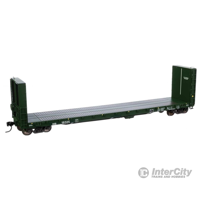 Walthers Proto 104357 50′ CC&F Bulkhead Flatcar – Ready to Run — Indiana Harbor Belt #18325