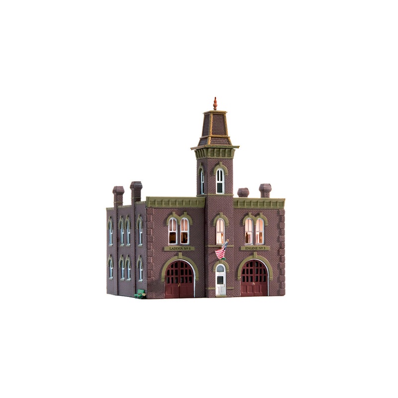 Woodland Scenics WDS BR4934 WDS4934 Firehouse – N Scale NEW