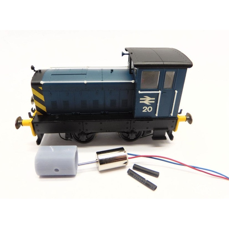 0T005 MICROMOTOR Remotorising Kit for HORNBY Motors used in small Diesels and steam Locos