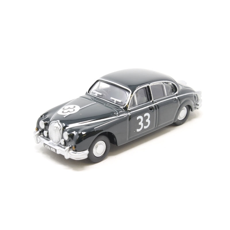 76JAG2004 OXFORD DIECAST Jaguar Mk2 Britsh Racing Green (Mike Hawthorne)
