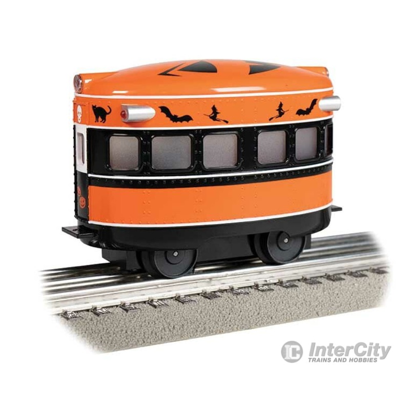 Bachmann 23704 Eggliner – 3-Rail – Conventional AC — Halloween (orange, black)