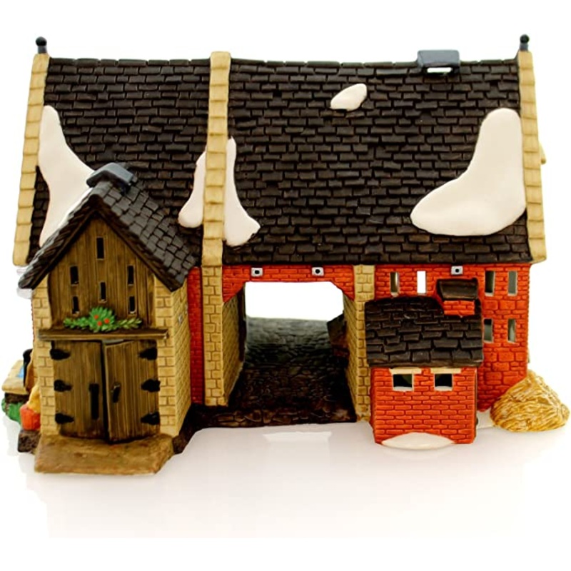 Department 56  56.58338 Butter Tub Barn Damaged Box