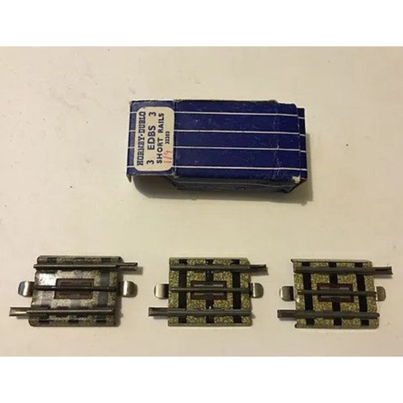 HD-32203 HORNBY DUBLO EDBS Short Rails – 3 pieces – BOXED