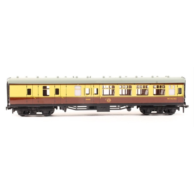 HD-4051 HORNBY DUBLO Super Detail Mk1 BSK Corridor Brake 2nd W34290 in BR Chocolate & Cream – BOXED