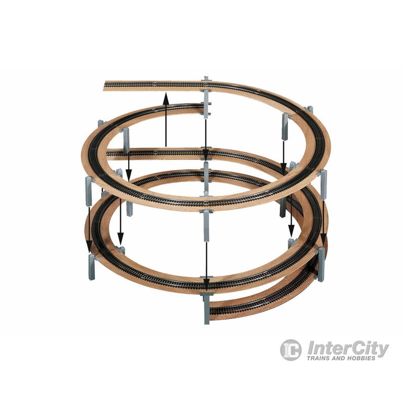 Noch 53009 HO LAGGIES Helix Complete Kit, Base Circle