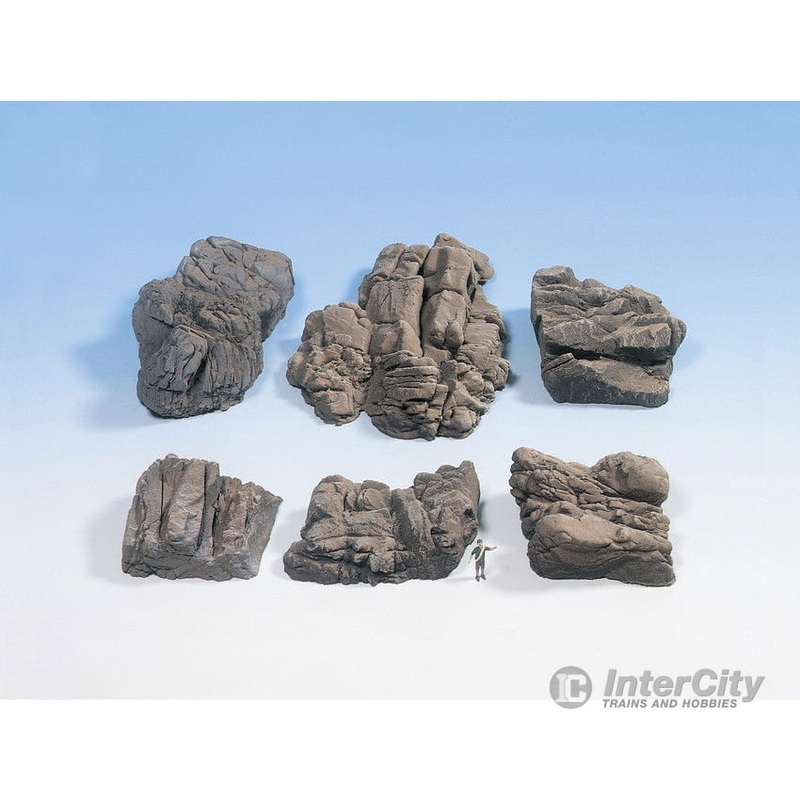 Noch 58452 HO, N, Z Structured Rock Pieces “Sandstone”