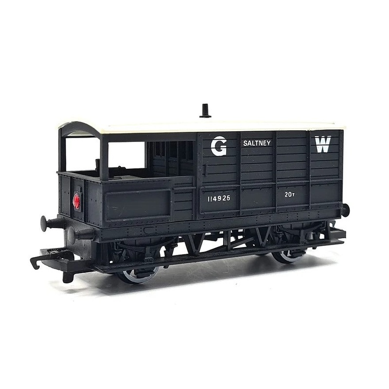 R714 HORNBY  G.W.R 20 Ton Brake Van – Saltney 114925 – BOXED