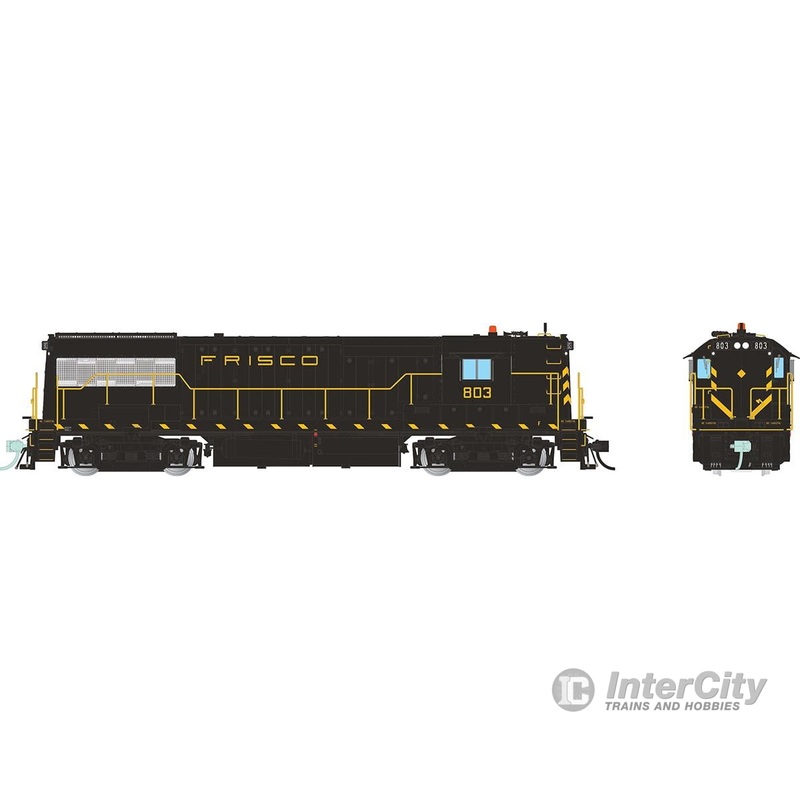 Rapido 035069 HO GE U25B High Hood (DC/Silent): Frisco (SLSF) – As Delivered: #803