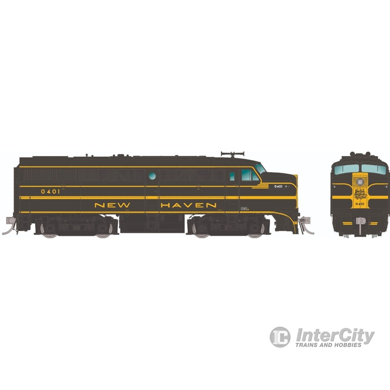 Rapido 037064 HO ALCo FA-1 (DC/Silent): New Haven – Green Scheme: #0410