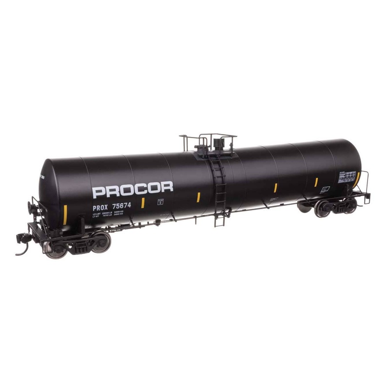 Walthers HO 48231 Trinity 25,000-Gallon Tank Car – Procor #75674