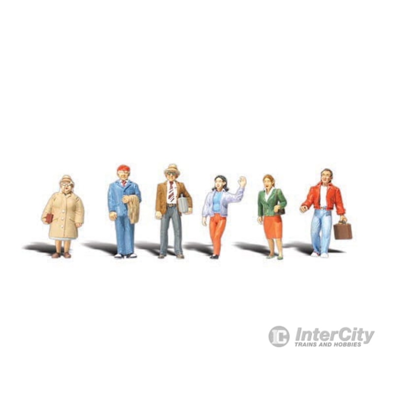 Woodland Scenics 2730 Scenic Accents(R) Figures — General Public pkg(6)