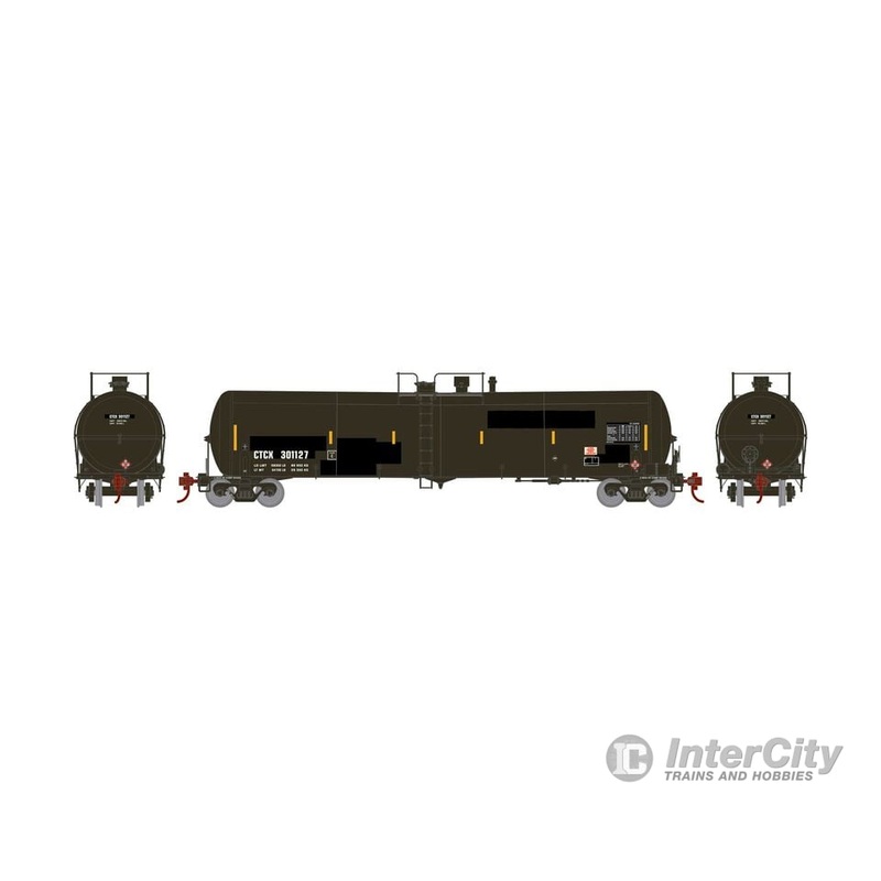 Athearn ATH18036 N 30,000-Gallon Ethanol Tank, CTCX #301127