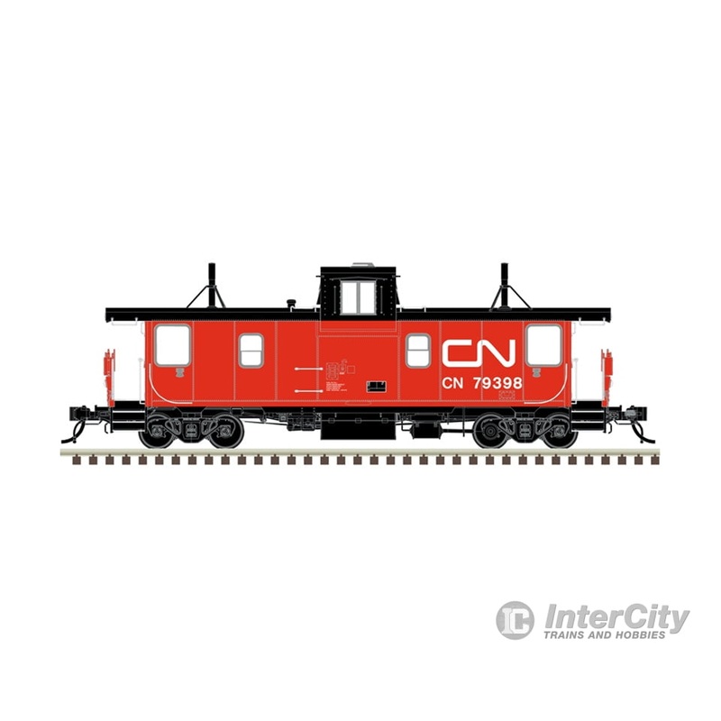 Atlas 20007779 HO Pointe St. Charles PSC Caboose Canadian National (CN) 3-Panel COTS #79443