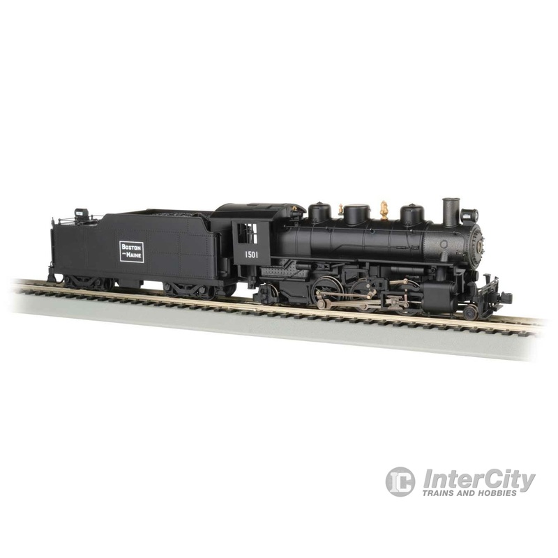 Bachmann 51530 Baldwin 2-6-2 Prairie with Smoke – Standard DC — Boston & Maine 1501