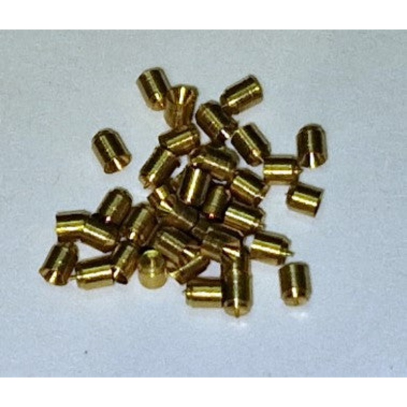 BMT061 Brass Plain wheel bearings – pack of 40 (replaces Markits bearings MPPB)