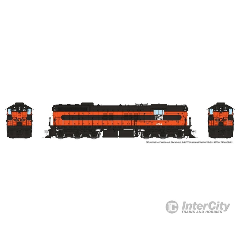 Rapido 050203 HO EMD SD7 (DC/Silent): Bessemer & Lake Erie: #454