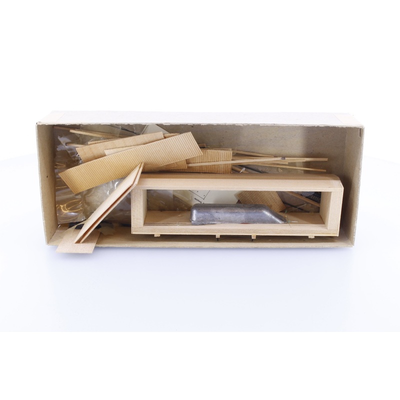 Scotia Scale Models 123 HO 36′ Trust Rod Box Car Kit Canadian National (CN)