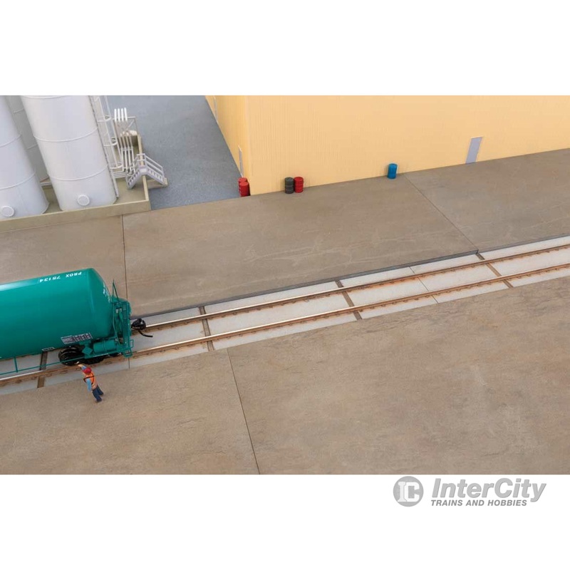 Walthers SceneMaster 4163 Concrete Track Pads — Kit – Set of 9, each; 5-7/8 x 1-1/2″ 150 x 38.5mm