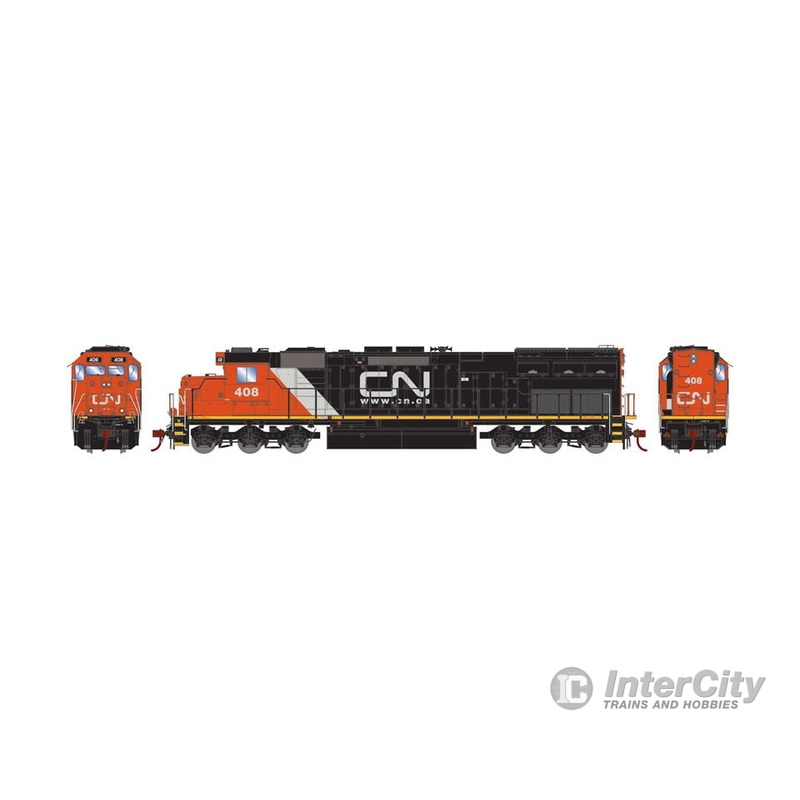Athearn ATH86877 HO SD45T-2 Locomotive, Canadian National #408