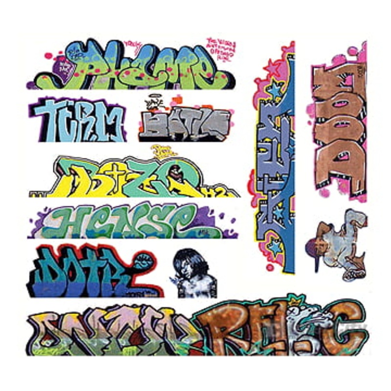 Blair Line 2259 Graffiti Decals Mega Set — Set #10 pkg(11)