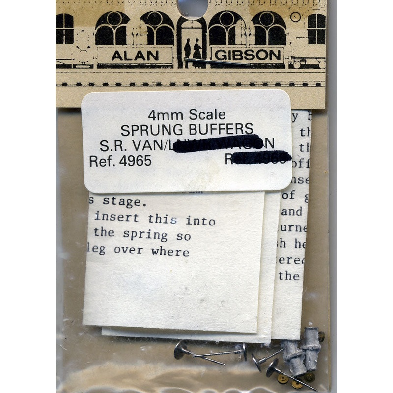 G4965 GIBSON Sprung Buffers SR Van