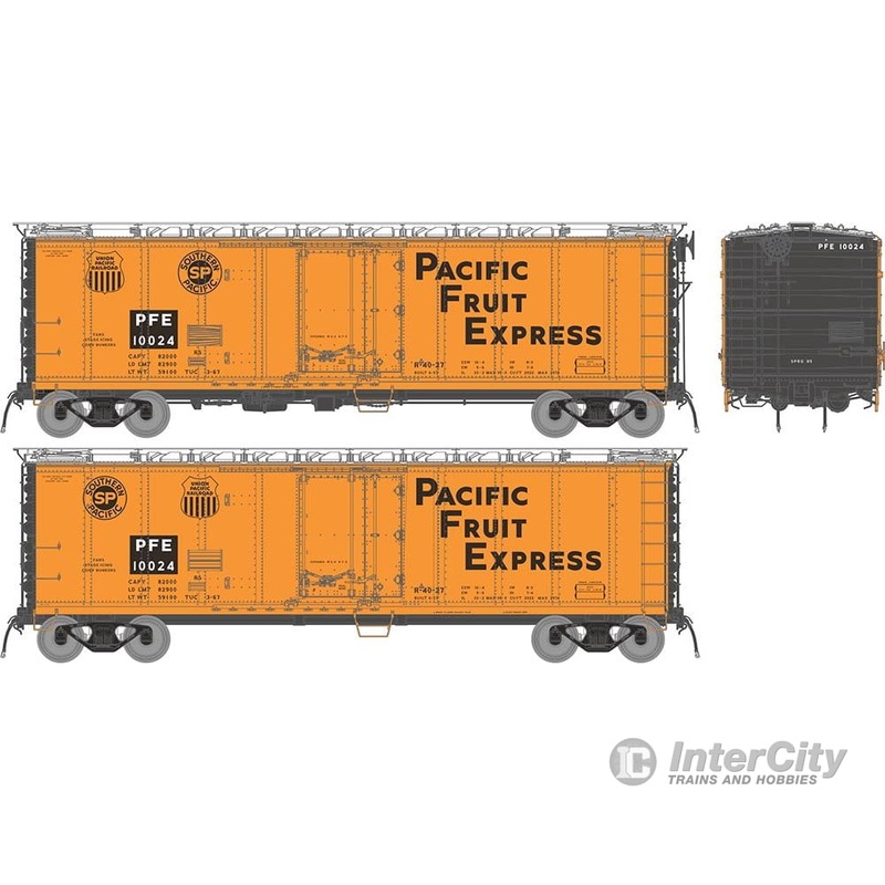 Rapido 196005A HO PFE R-40-27 Reefer: PFE – 1966 Repaint: Single Car #1