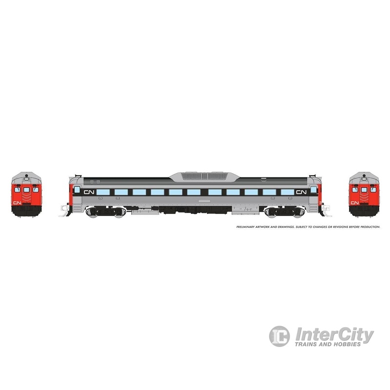 Rapido 516506 N Budd RDC-1 (Phase 2) (DC/DCC/Sound): CN – Noodle