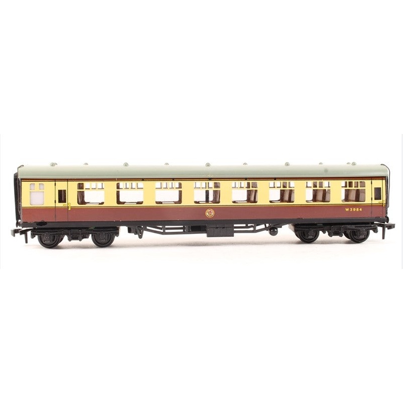 HD-4061 HORNBY DUBLO Super Detail BR Mk1 TSO Open 2nd W3984 in BR Chocolate & Cream – BOXED
