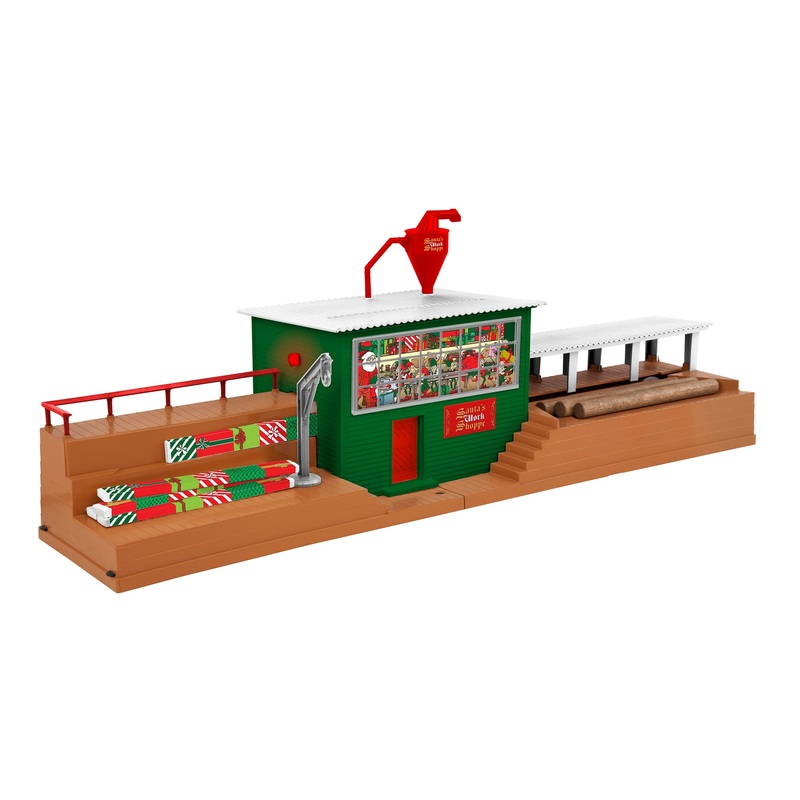 Lionel 6-82050 “SANTA’S WORK SHOPPE” SAWMILL WITH SOUNDS O SCALE NEW