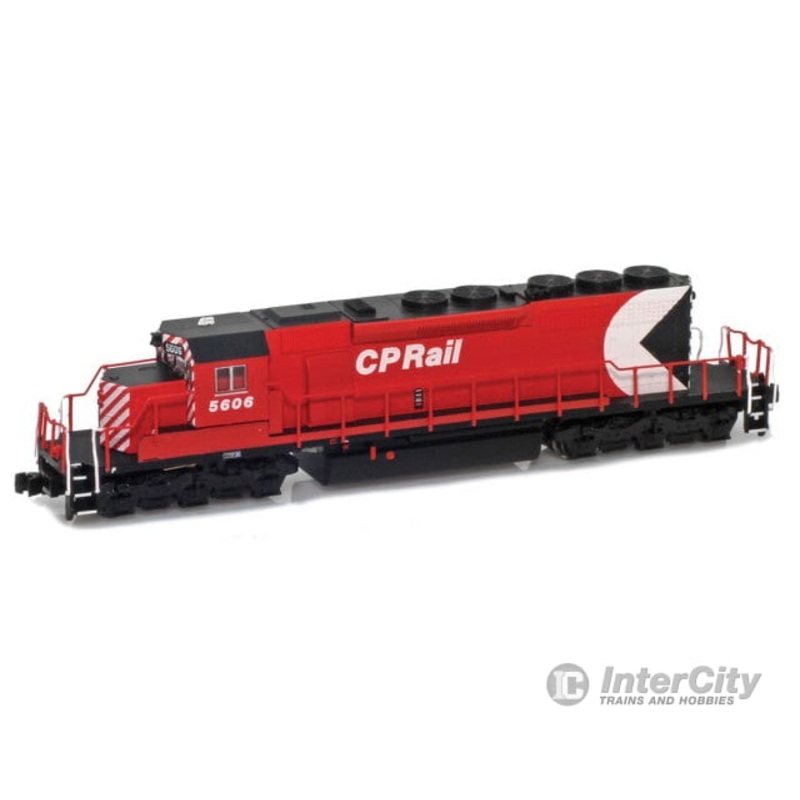 AZL Z Scale 64206-1 SD40-2 Diesel Locomotive Canadian Pacific Multimark #5606