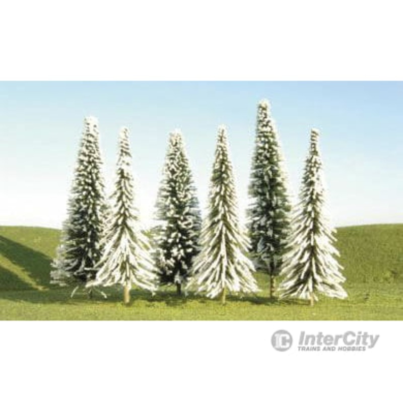Bachmann 32154 Snow Covered Pines – SceneScapes(TM) — 5 to 6″ 12.7 to 15.2cm pkg(24)