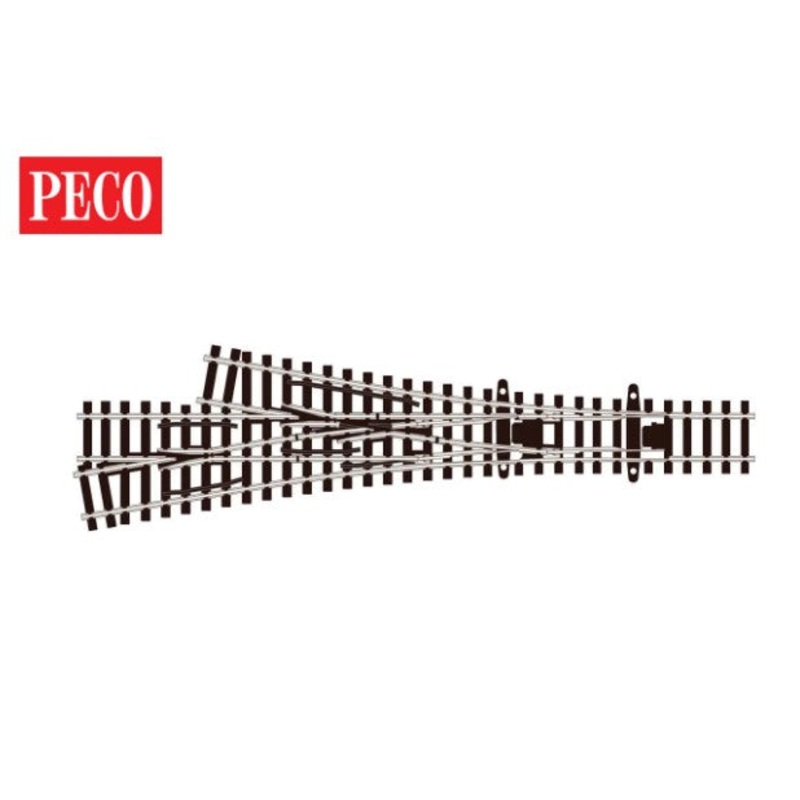 SL-E399F PECO Asymmetric 3-Way Code 55 Finescale – N gauge