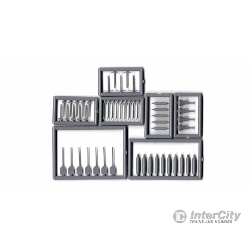 Tichy Train Group 8290 Assorted Tools — 49 Pieces (unpainted)