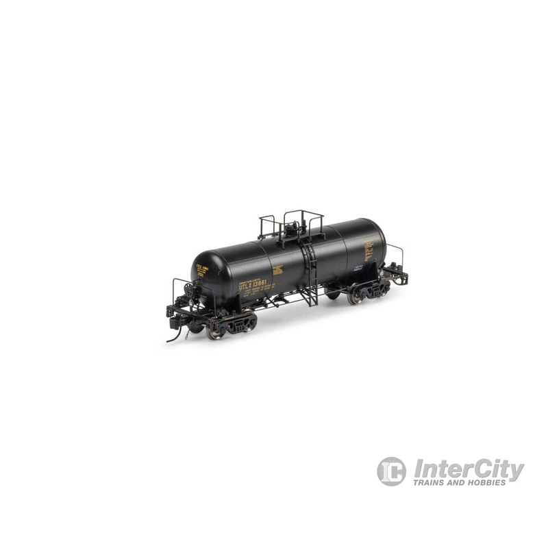 Athearn Genesis ATHGN15327 N 13,600-Gallon Acid Tank, UTLX, Black #13861