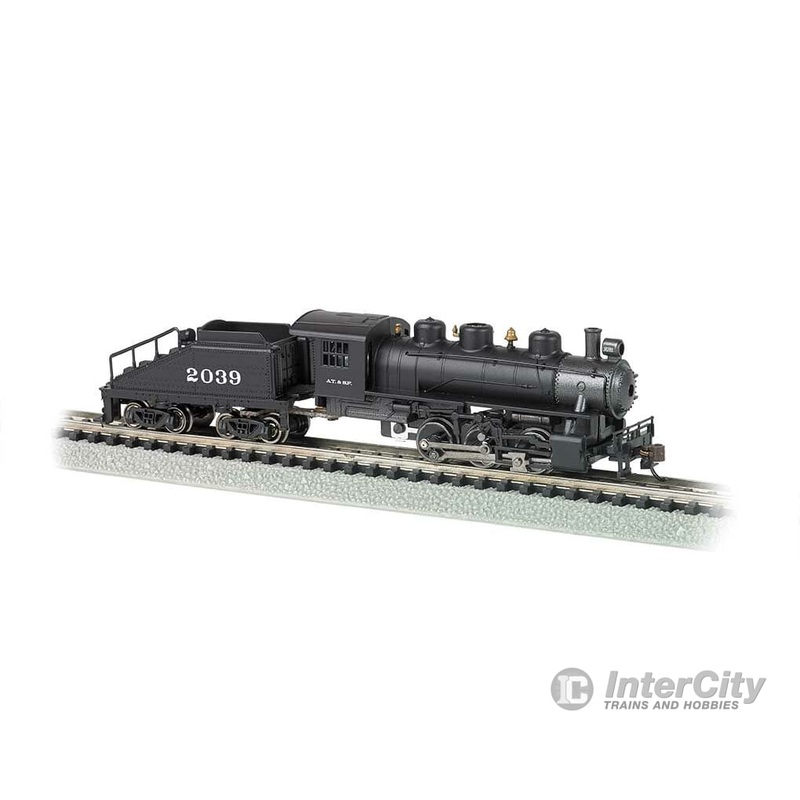 Bachmann 50566 USRA 0-6-0 Switcher w/Slope-Back Tender – Standard DC — Santa Fe #2039