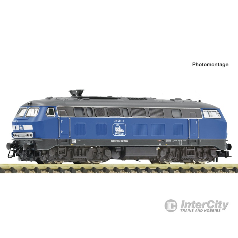 Fleischmann 7370022 N Diesel locomotive 218 054-3, PRESS , DCC Digital Sound