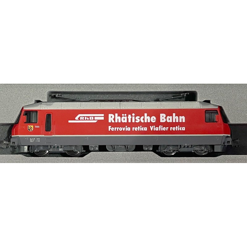 Kato N 3101-7 RhB Rhatische Bahn Glacier Express Ge 4/4 III Electric Locomotive (Analog DC) #643