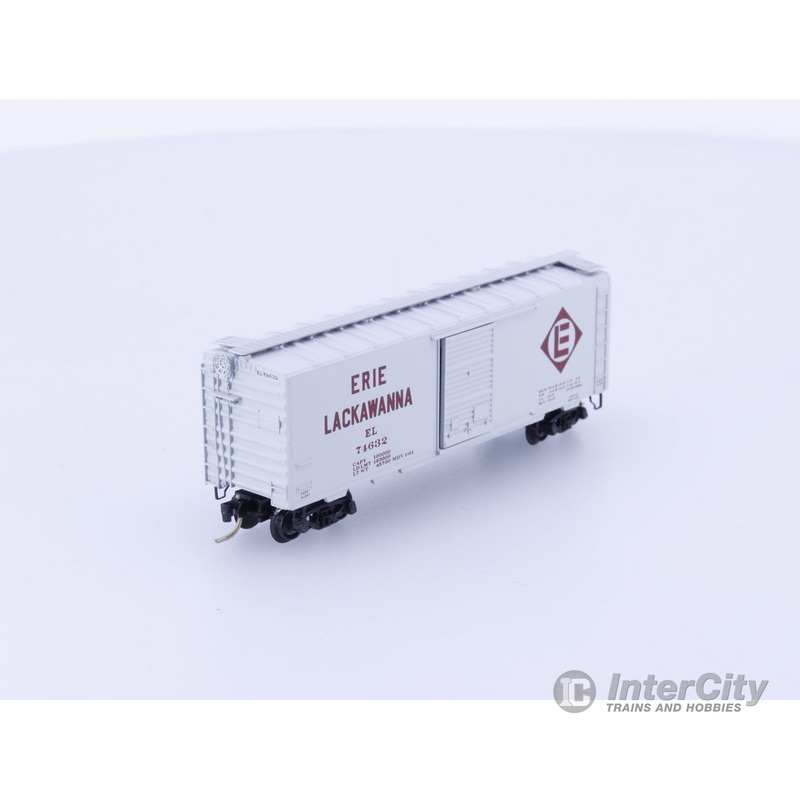Micro Trains 20360 N 40′ Standard Box Car Single Door Erie Lackawanna (EL) 74632 (B)