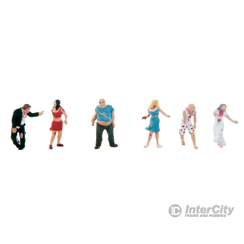 Walthers SceneMaster 6080 Zombies pkg(6)