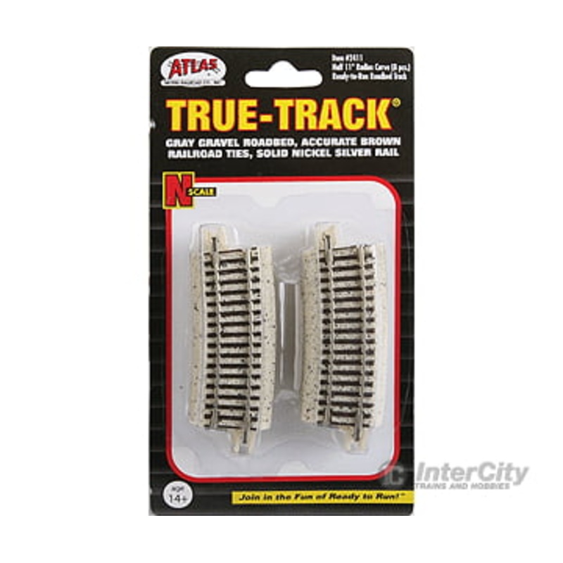 Atlas 2411 N Code 65 Tru-Track(R) — 1/2 11″ Radius Curve