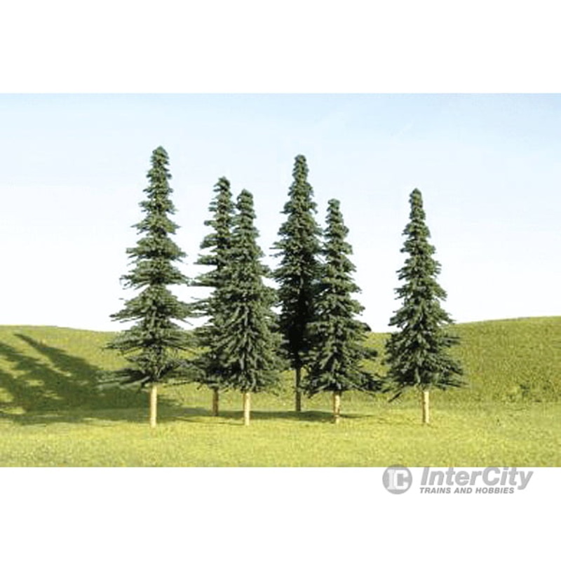 Bachmann 32104 SceneScapes(TM) Layout-Ready Trees — Spruce Trees 3-4″ pkg(9)