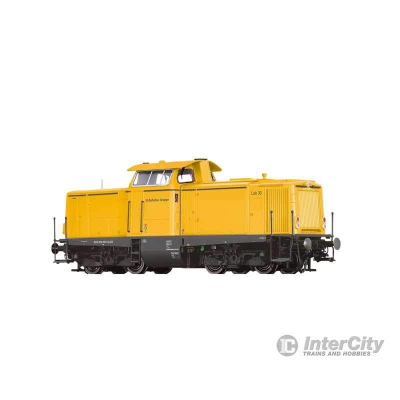 Brawa 70031 HO Diesel Locomotive BR 212 DB AG, Bahnbau Gruppe (Marklin AC Digital/Sound)