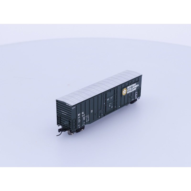 Atlas 50002143 N NSC 5277 PD Box Car BC Rail (BCOL) 851019