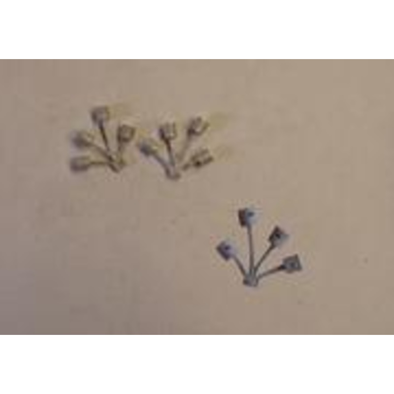 C36 P&D MARSH Dustbins pack of 8 – N Gauge – unpainted