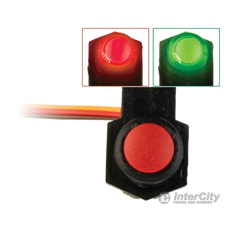 Walthers 124 LED Fascia Controller – Walthers Layout Control System — Red – Green