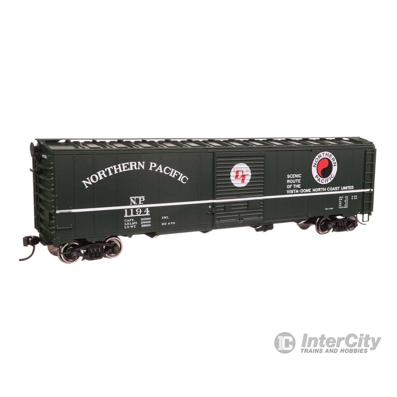 Walthers HO 46522 50′ AAR Single Door Boxcar – Ready to Run – Northern Pacific #1194