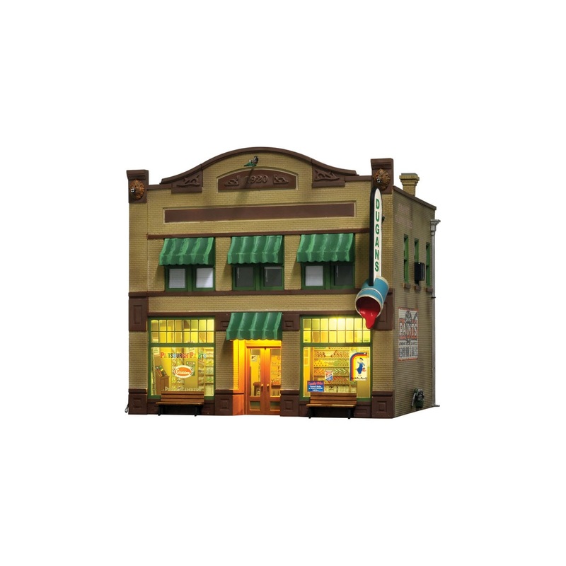 Woodland Scenics WDS BR5853 WDS5853 Dugan’s Paint Store – O Scale NEW