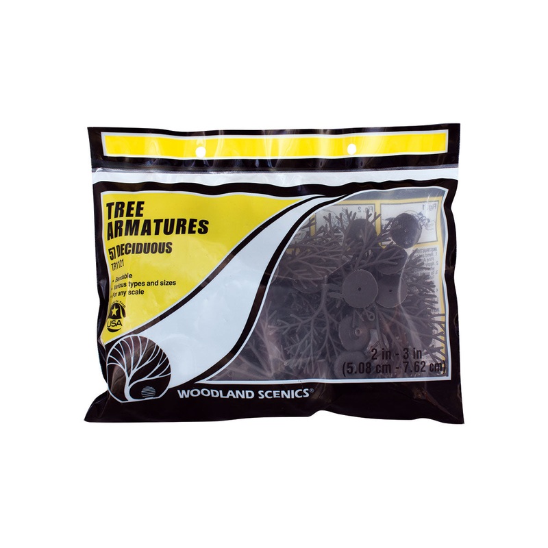 Woodland Scenics WDS1121 Armatures (Deciduous) 2″ to 3″